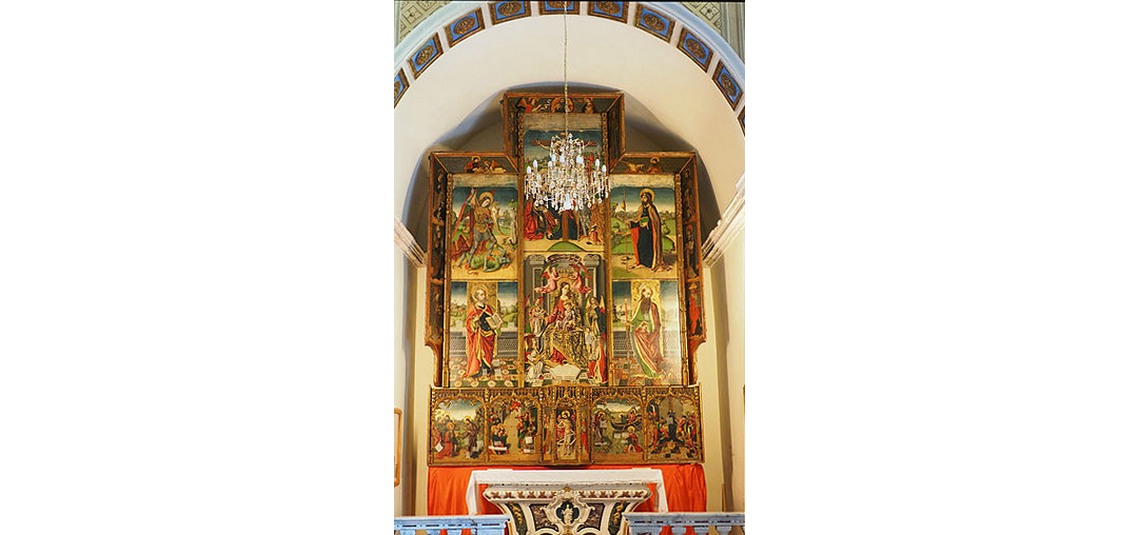 retabolo chiesa di san pietro tuili
